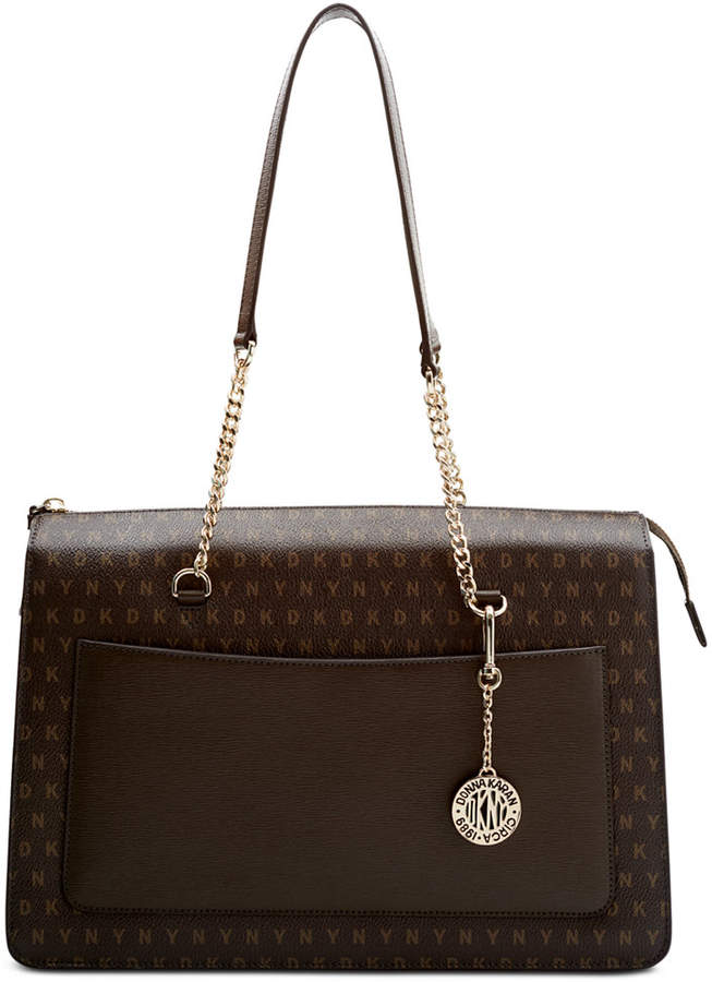 DKNY Bryant TopZip Signature Tote, Created for Macy's ShopStyle