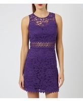 Thumbnail for your product : New Look Purple Baroque Lace Dress