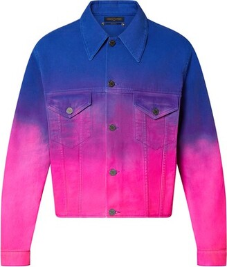 LVSE Flower Quilted Hoodie Jacket - Violet - Men - Ready To Wear