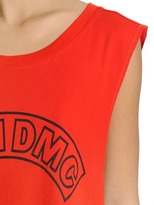 Thumbnail for your product : adidas Printed Cotton Jersey Tank Top