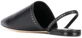 Thumbnail for your product : Saint Laurent stud detailed slippers