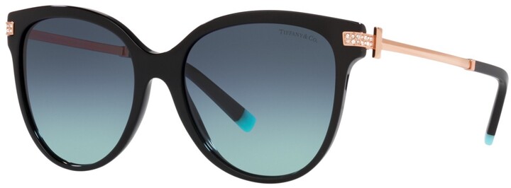 Tiffany & Co. Women's Low Bridge Fit Sunglasses TF4193BF