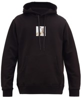 Thumbnail for your product : Burberry Hooded Fawn-print Cotton-jersey Sweatshirt - Black