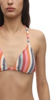 Thumbnail for your product : Peony Swimwear Rainbow Triangle Bikini Top