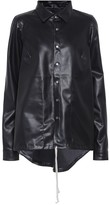 Thumbnail for your product : Rick Owens DRKSHDW faux leather shirt jacket