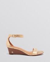 Thumbnail for your product : Tory Burch Open Toe Wedge Sandals - Savannah