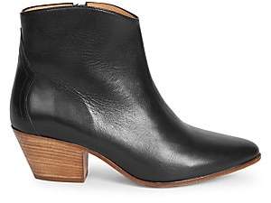 Isabel Marant Women's Dacken Leather Ankle Boots