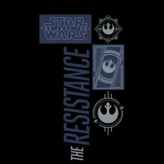 Star Wars The Resistance Black T-Shirt