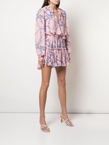 Thumbnail for your product : MISA Floral-Print Mini Dress