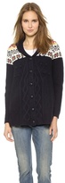 Thumbnail for your product : Paul & Joe Sister Twin A Line Cardigan