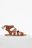 Thumbnail for your product : French Connection Aurora Lace Up Leather Gladiator Sandals