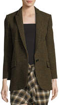 Thumbnail for your product : Etoile Isabel Marant Ice Check One-Button Blazer