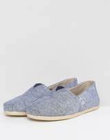 Thumbnail for your product : Toms Classic Alpargato Espadrilles In Chambray