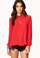 Thumbnail for your product : Forever 21 Studded Button Shirt