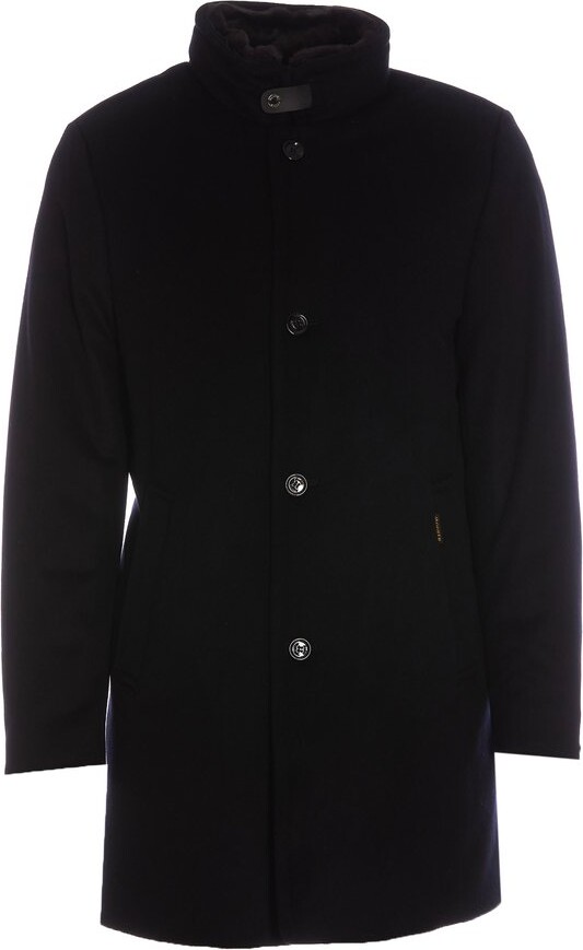 Moorer Bond-Fur-Le Single-Breasted Padded Coat