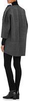 Thumbnail for your product : Barneys New York Women's Fur-Front Wool-Cashmere Coat - Charcoal