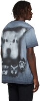Thumbnail for your product : Givenchy Grey & Blue Chito Edition Oversized T-Shirt