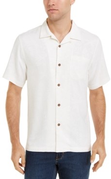 Tommy Bahama Men's Shake Well & Serve Classic-Fit Embroidered Silk Camp Shirt