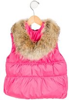 Thumbnail for your product : DSQUARED2 Girls' Fur-Trimmed Puffer Vest w/ Tags