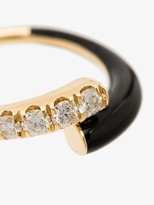 Thumbnail for your product : Melissa Kaye 18K yellow gold Lola diamond ring