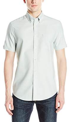 Ben Sherman Men's Short-Sleeve Classic Oxford Button-Down Shirt