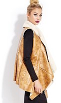 Thumbnail for your product : Forever 21 Southbound Faux Shearling Vest