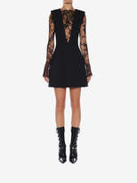 Thumbnail for your product : Alexander McQueen Sarabande Lace Mini Dress