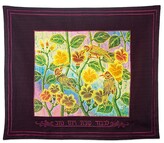 Thumbnail for your product : Legacy Fine Gifts & Judaica Batik Songbird Motif Hebrew Challah Cover In Rust