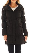 Thumbnail for your product : JCPenney a.n.a® Water-Resistant Quilted Down 3/4-Length Coat