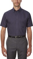 Thumbnail for your product : Van Heusen Men's Regular-fit Oxford Short-sleeve Button Down-collar Dress Shirt