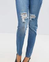 Thumbnail for your product : Ichi Distressed Skinny Jeans