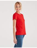 Thumbnail for your product : 7 For All Mankind Slub Baby Tee In Bright Red
