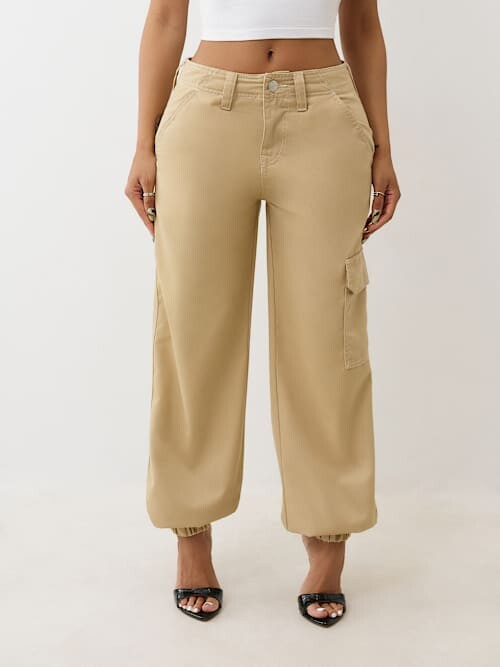 True Religion Bobbi Baggy Cargo Jogger