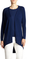 Thumbnail for your product : St. John Wool Open-Front Cardigan