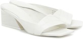Thumbnail for your product : Mercedes Castillo Maise croc-effect leather sandals