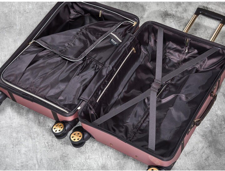 rock luggage vintage