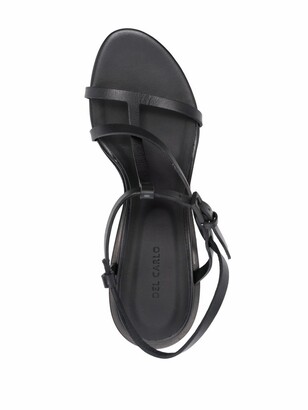 Del Carlo Nevflex calf leather sandals