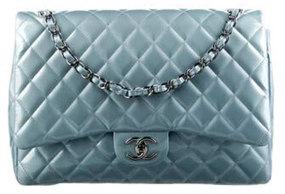 Chanel Classic Maxi Patent Double Flap Bag - ShopStyle