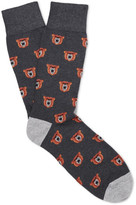 Thumbnail for your product : Corgi Bear-Patterned Cotton-Blend Socks