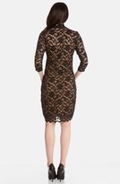 Thumbnail for your product : Karen Kane V-Neck Lace Sheath Dress