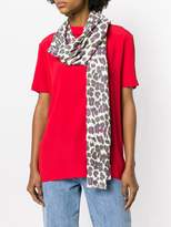 Thumbnail for your product : Etro leopard print scarf