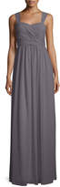 Thumbnail for your product : Donna Morgan Sleeveless Ruched Chiffon Gown