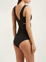 Thumbnail for your product : Araks Ursa Cut Out Ribbed Swimsuit - Womens - Black
