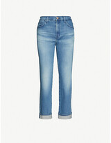 Thumbnail for your product : J Brand Tate boyfriend mid-rise stretch-denim jeans