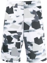 Thumbnail for your product : EA7 Emporio Armani Camouflage Printed Track Shorts