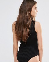 Thumbnail for your product : Honey Punch High Neck Ribbed Body