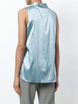 Thumbnail for your product : Emporio Armani pleated neck blouse