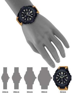 G-Shock G-Steel Leather Watch