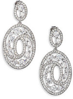 Thumbnail for your product : Adriana Orsini Celestial Oval Drop Earrings