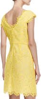 Thumbnail for your product : Shoshanna Cecile Cap-Sleeve Lace Dress